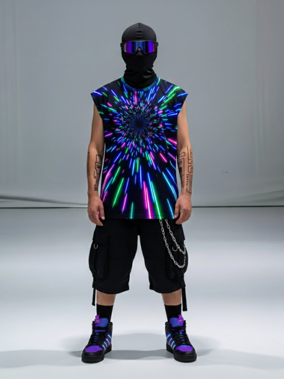 Neon BlackHole Vest