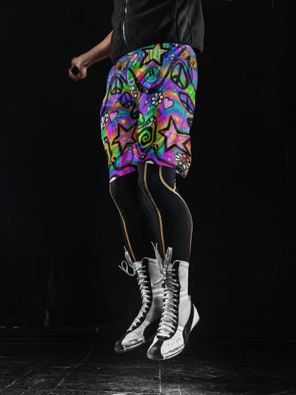 Neon Fusion Shorts