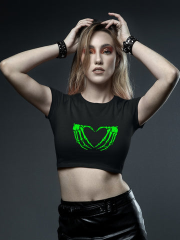 Glow Heart Baby Tee