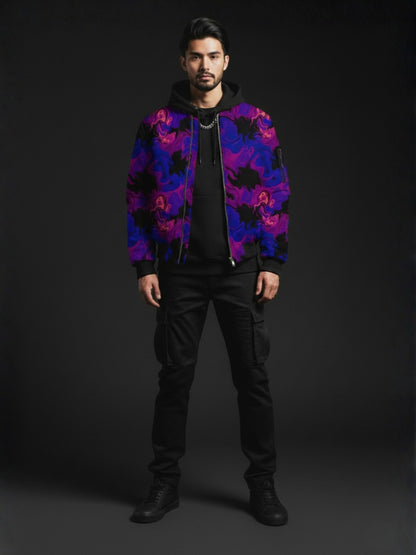 Nightwave Bomber Jacket