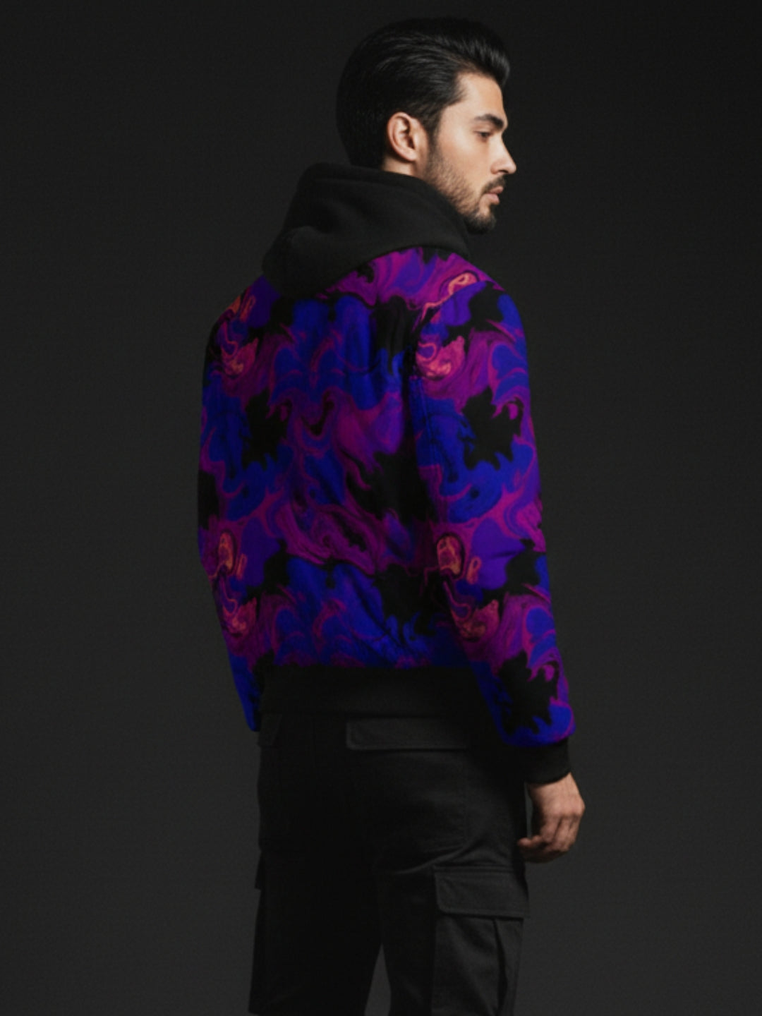 Nightwave Bomber Jacket