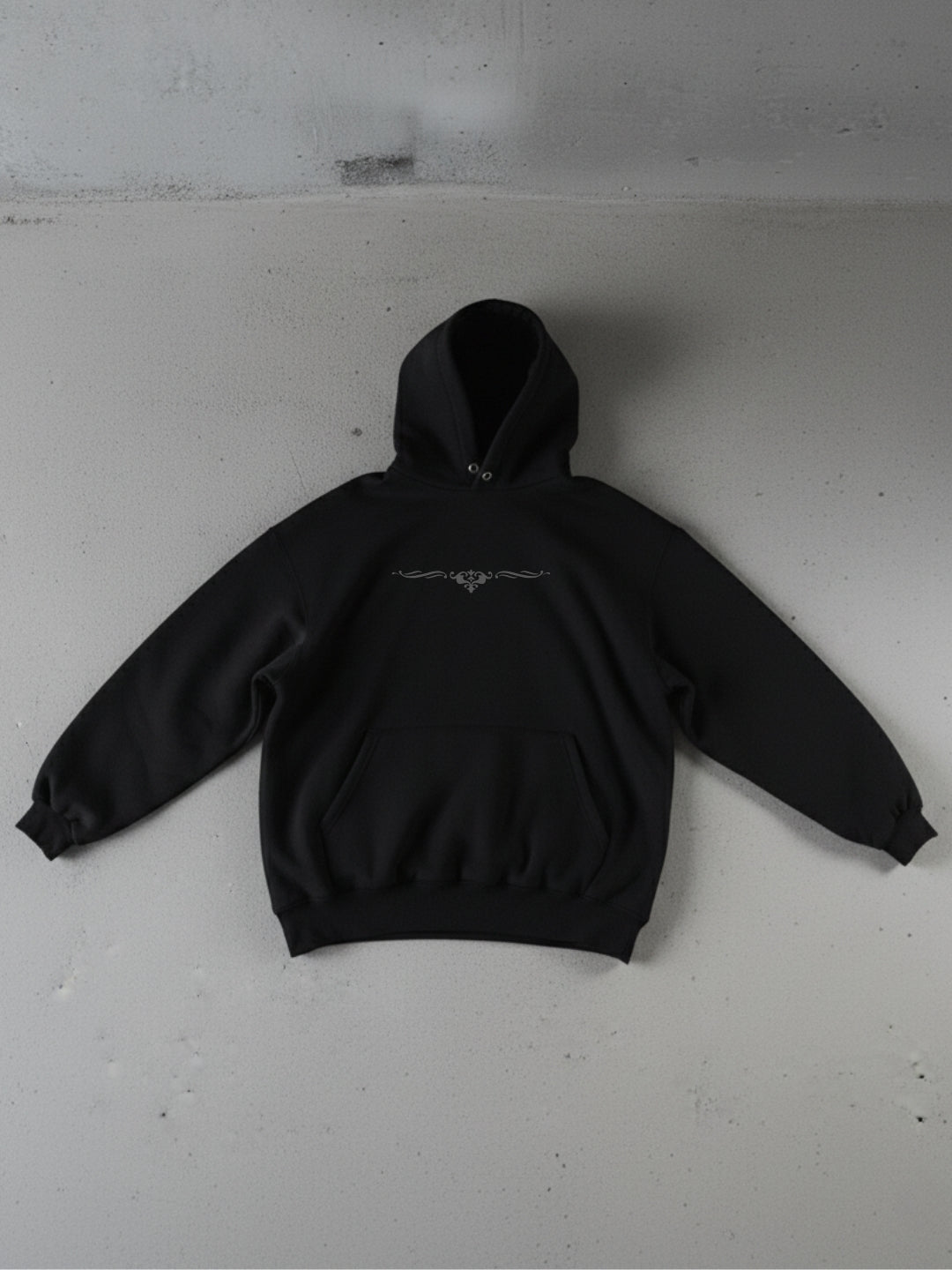 Nocturne Tribe Glow in Dark Hoodie – Heavyweight Drop Fit