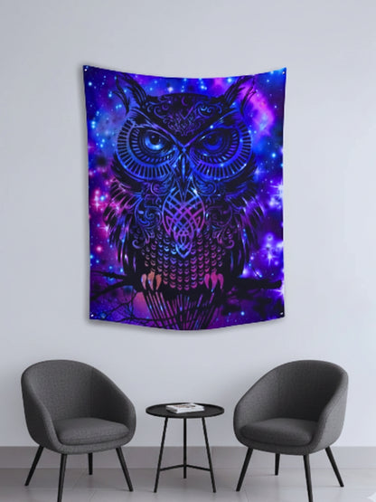 Nebula Owl Tapestry
