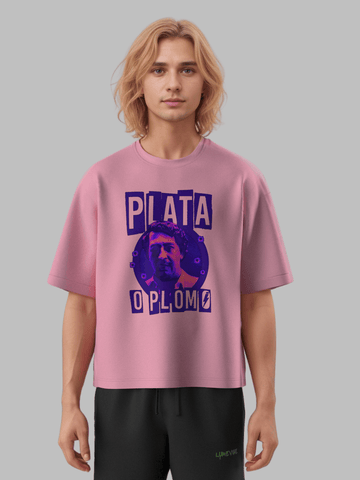 Plata o Plomo Oversized French Terry T-Shirt