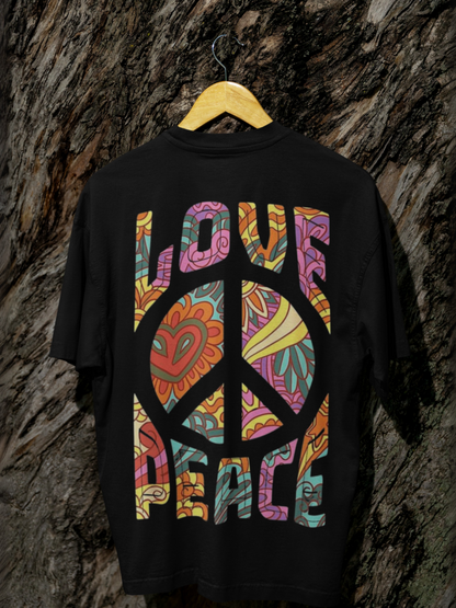 Peace Vibes Oversized Tshirt