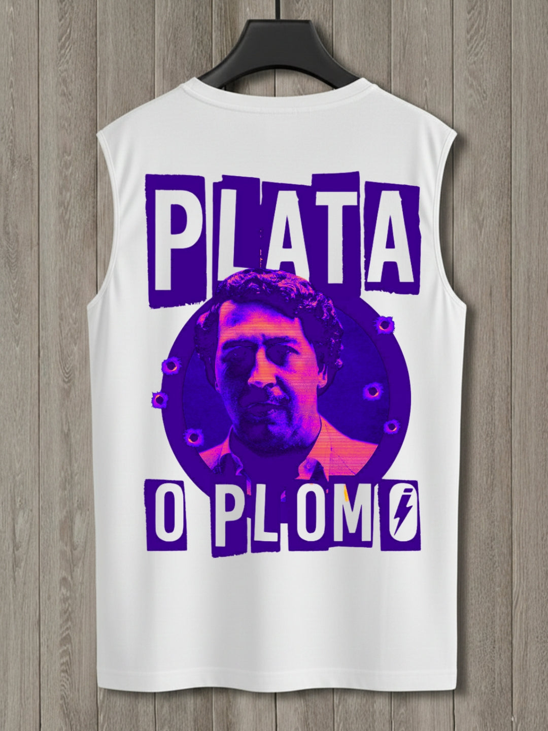 Shadow Punk Sleeveless Cotton T-Shirt