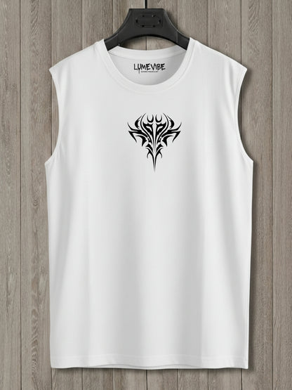 Shadow Punk Sleeveless Cotton T-Shirt
