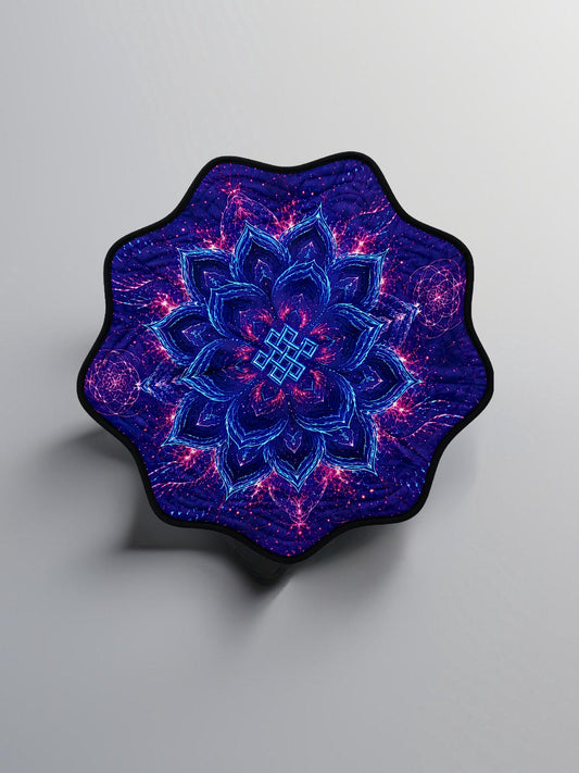 Luminous Floral Wave Dapo