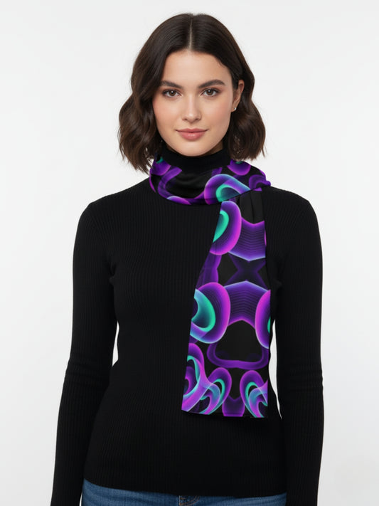 Purple Flow Stole