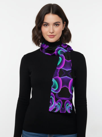 Purple Flow Stole
