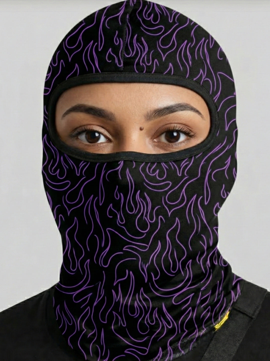 Purple Flame Balaclava