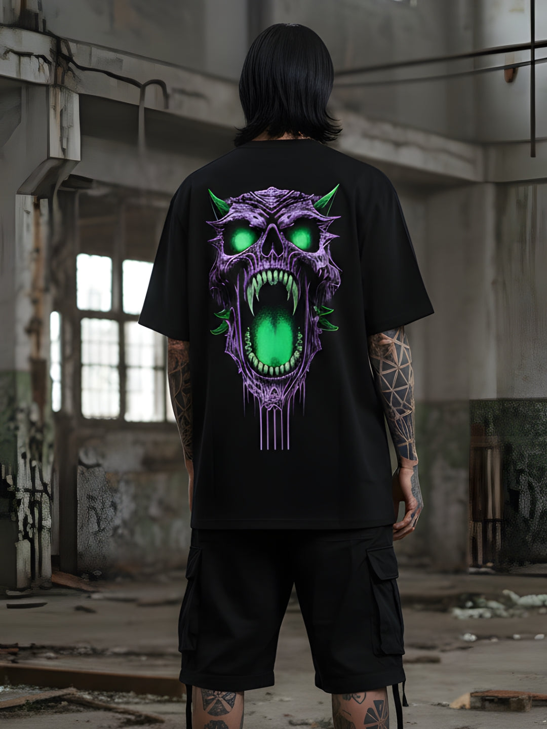 Cyber-Soul Boxy Fit Terry T-Shirt