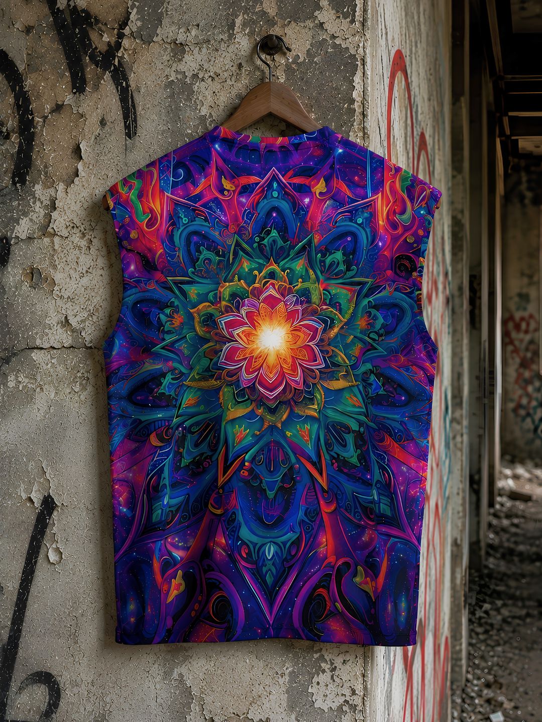 Aurora Mandala Sleeveless Tee