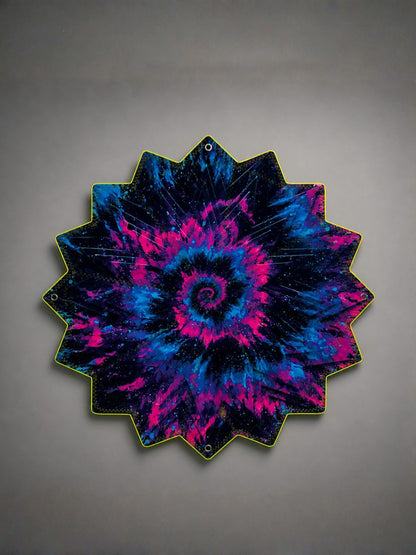 Nebula Burst Dual-Sided UV Reactive 16 Corner Dapo