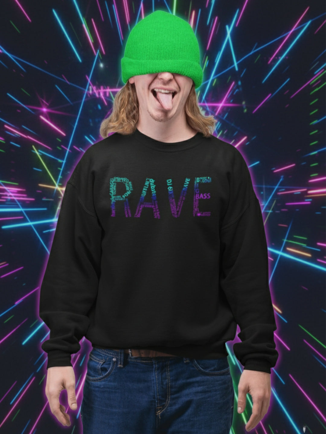 RAVE Boxy Fit Sweatshirt