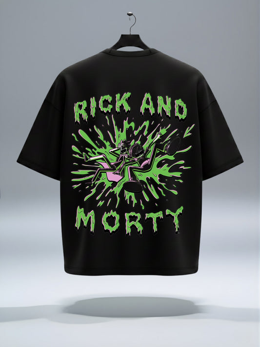 Rick Morty French Terry Tshirt