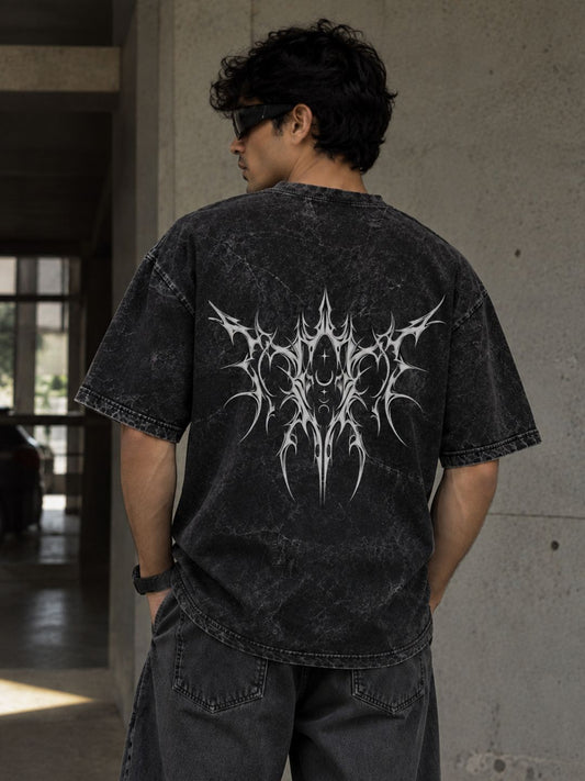 Shadowform Acid Wash Oversized T-Shirt