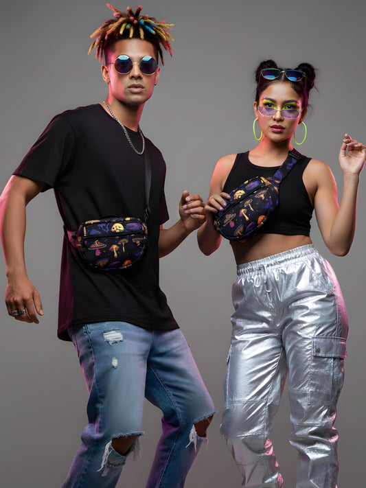Shroom Glow Fanny Pack