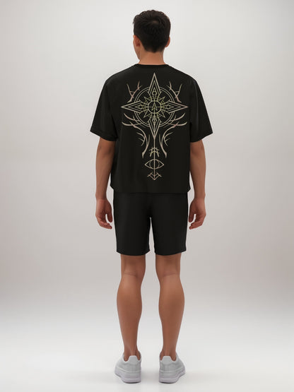 Solar Awakening Oversized Tee