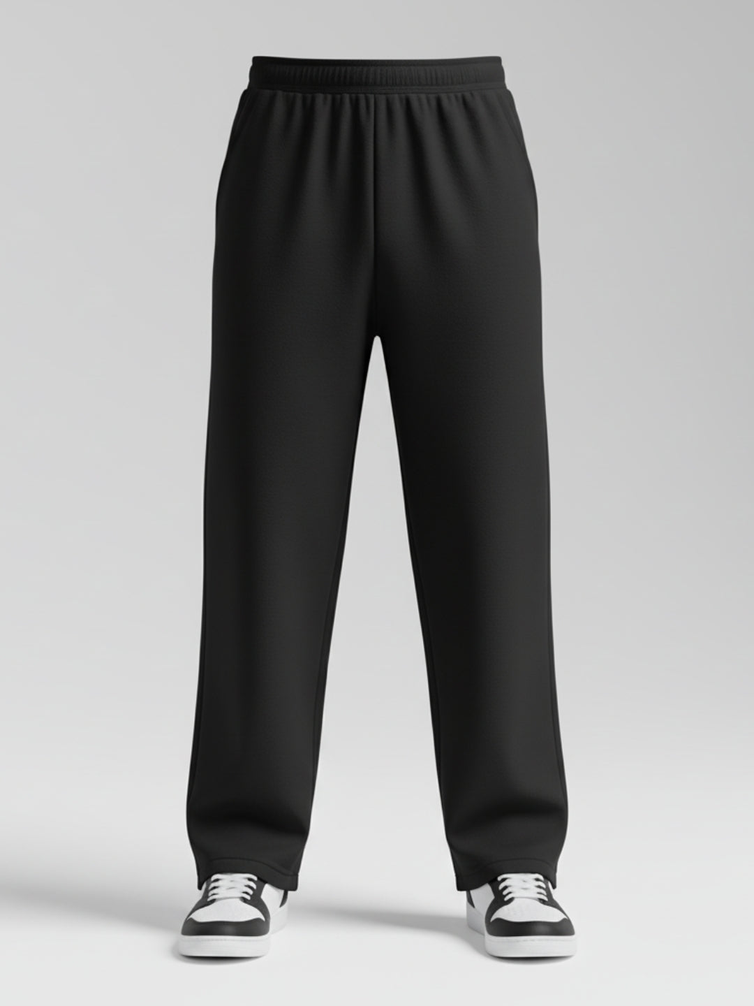 LV Solid Loose Fit Sweat Pant Unisex