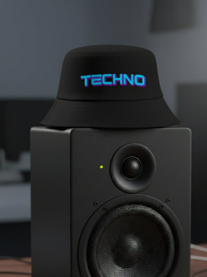 Techno Glitch  Bucket Hat