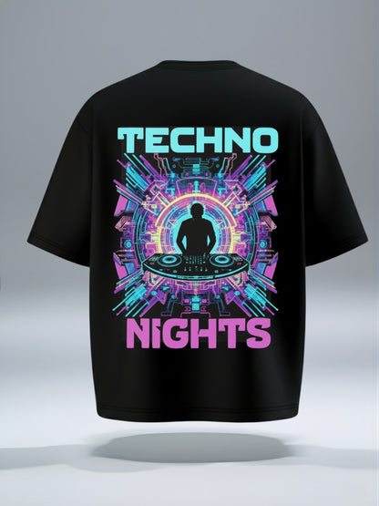 Rave Till Sunrise Oversized T-shirt