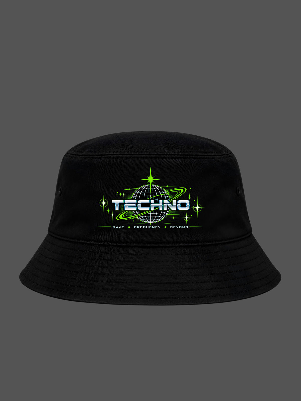 Techno Glitch  Bucket Hat