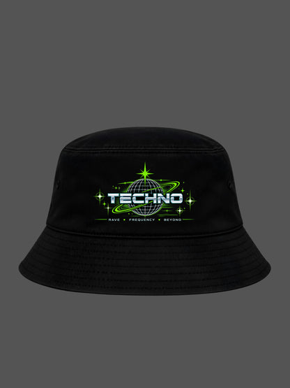Techno Glitch  Bucket Hat