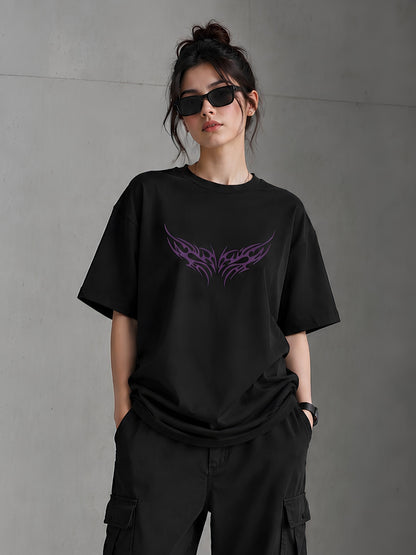 Purple Wing Oversized T-Shirt
