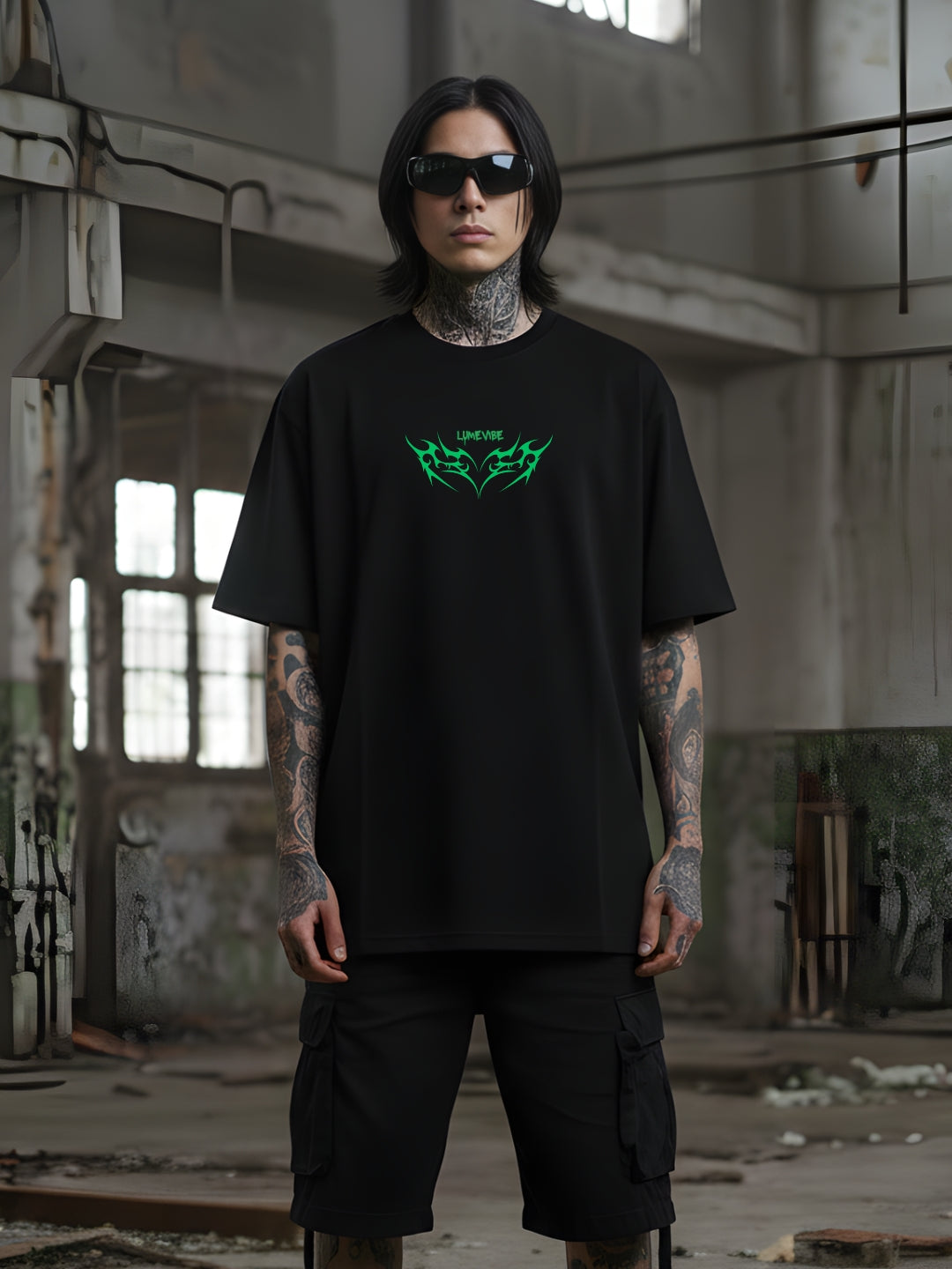 Cyber-Soul Boxy Fit Terry T-Shirt
