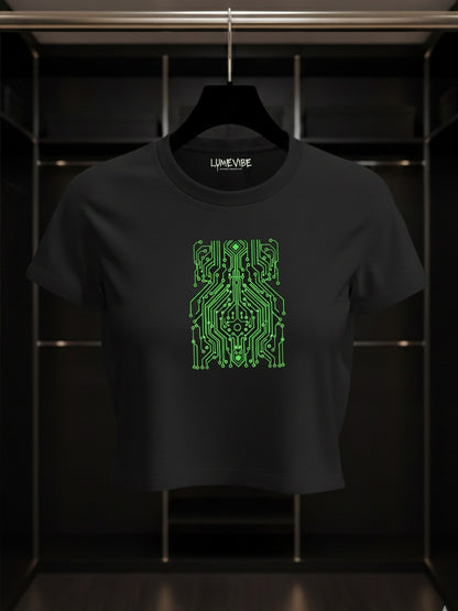 Trance Aura Crop Top
