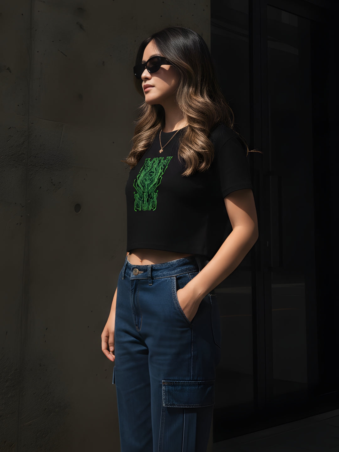 Trance Aura Crop Top