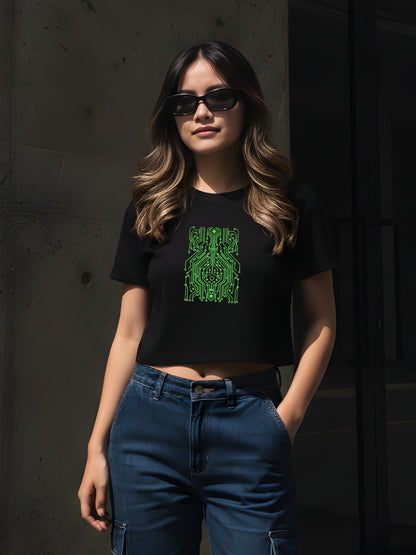 Trance Aura Crop Top