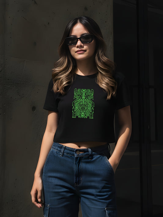 Trance Aura Crop Top