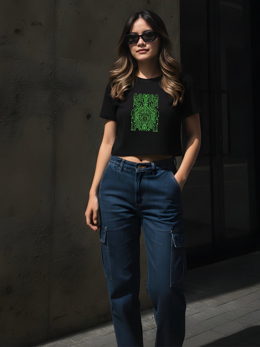 Trance Aura Crop Top