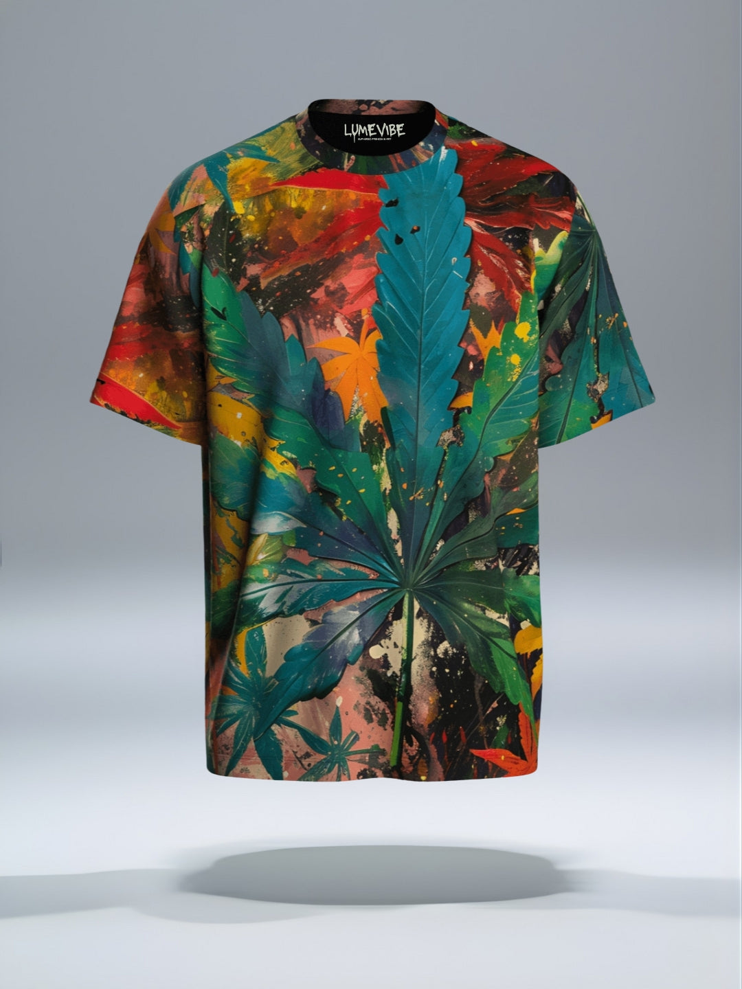 Tropical Vibes Oversized Tee