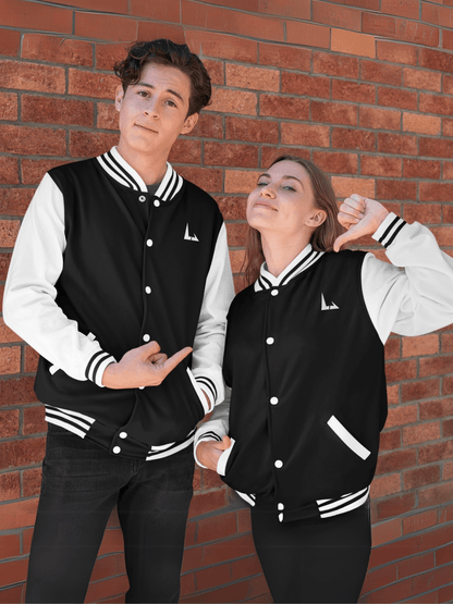 Angel Wings Varsity Jacket - Unisex