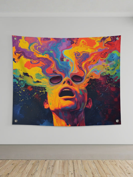 Vivid Vision Wall Tapestry